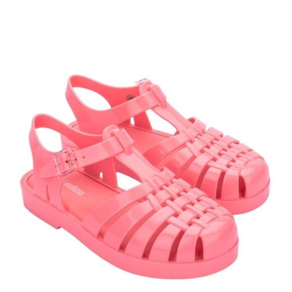 Mini Melissa Toddler Mini Possession Jellies Pink sz 8 - Picture 2 of 12